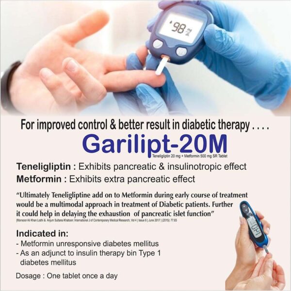Garilipt 20M Tablet