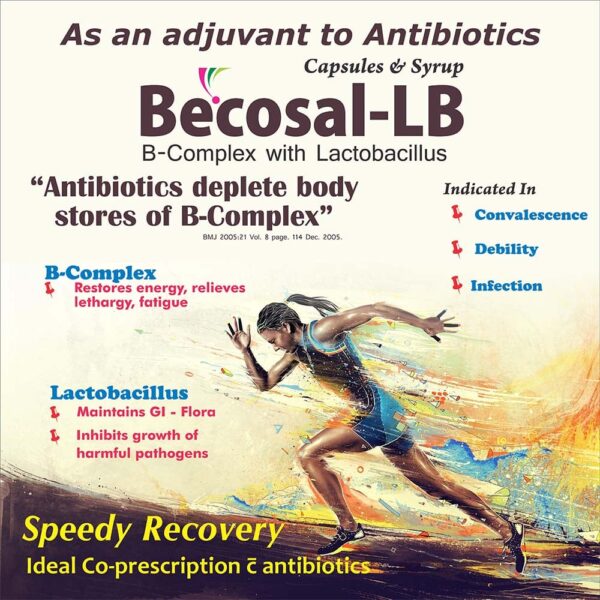 B Complex with Lactobacillus Capsule & Syrup