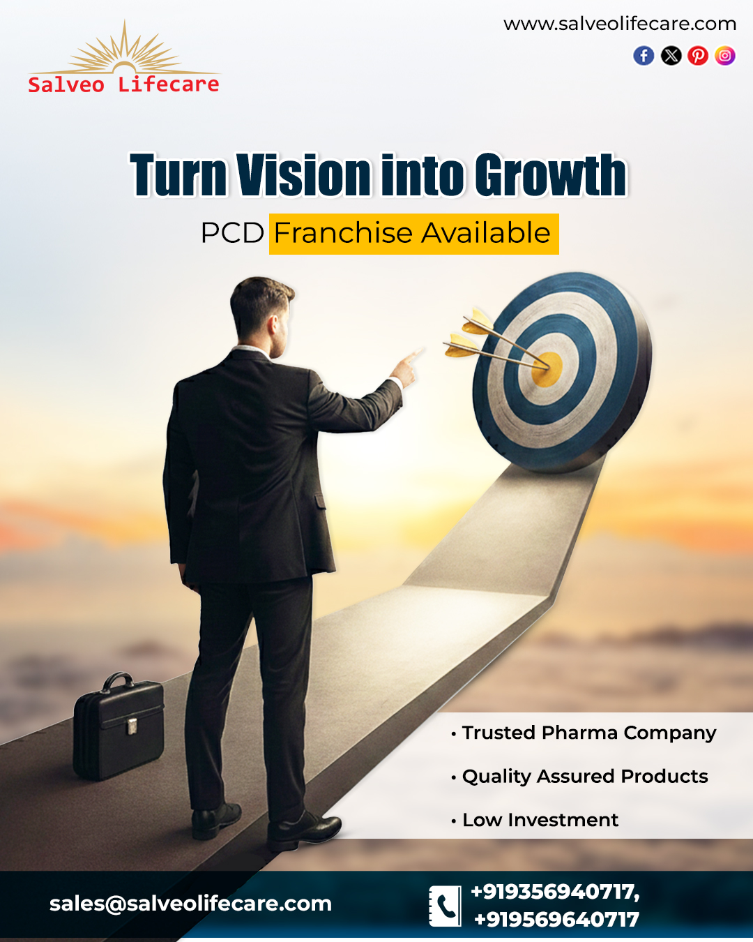 PCD Franchise Business In India: Salveo Lifecare