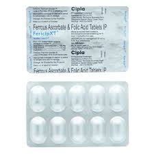 10 Best Folic Acid Tablets in India 7 Fericip XT