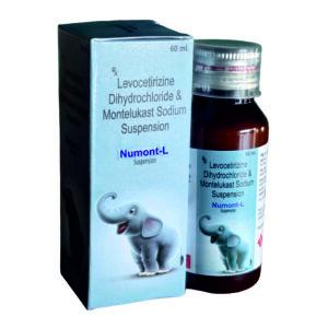 Levocetirizine Dihydrochloride & Montelukast Sodium Suspension