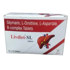 Best 10 Silymarin tablet brands in India 3 Livdiet-SL- 10 x 10 Tablets