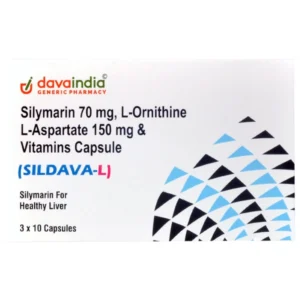 Best 10 Silymarin tablet brands in India 8 SILDAVA-L 1× 10 Silymarin Tablets