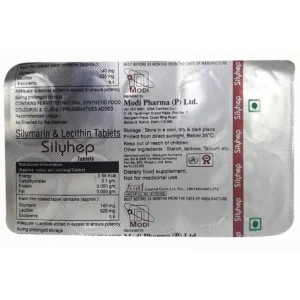 Best 10 Silymarin tablet brands in India 10 Silyhep Tablets by Modi Pharma Private Limited