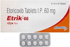 List of 10 Etoricoxib Tablets in India 12 Etrik-60 Alembic Pharmaceuticals Ltd